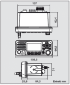 ICOM IC-M330GE GPS FAST VHF